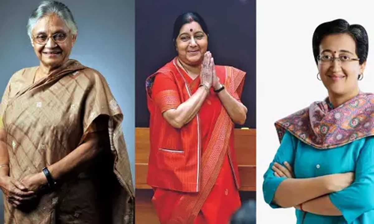 तीसरी बार कोई महिला संभालेगी दिल्ली सीएम की कुर्सी